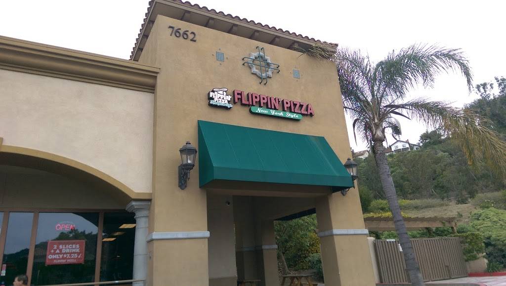 Flippin Pizza | restaurant | 7662 El Camino Real, Carlsbad, CA 92009, USA | 7604367499 OR +1 760-436-7499