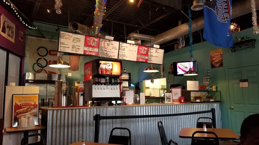 Dog Days Hot Dogs and Burgers Restaurant 6025 Peachtree Pkwy 3