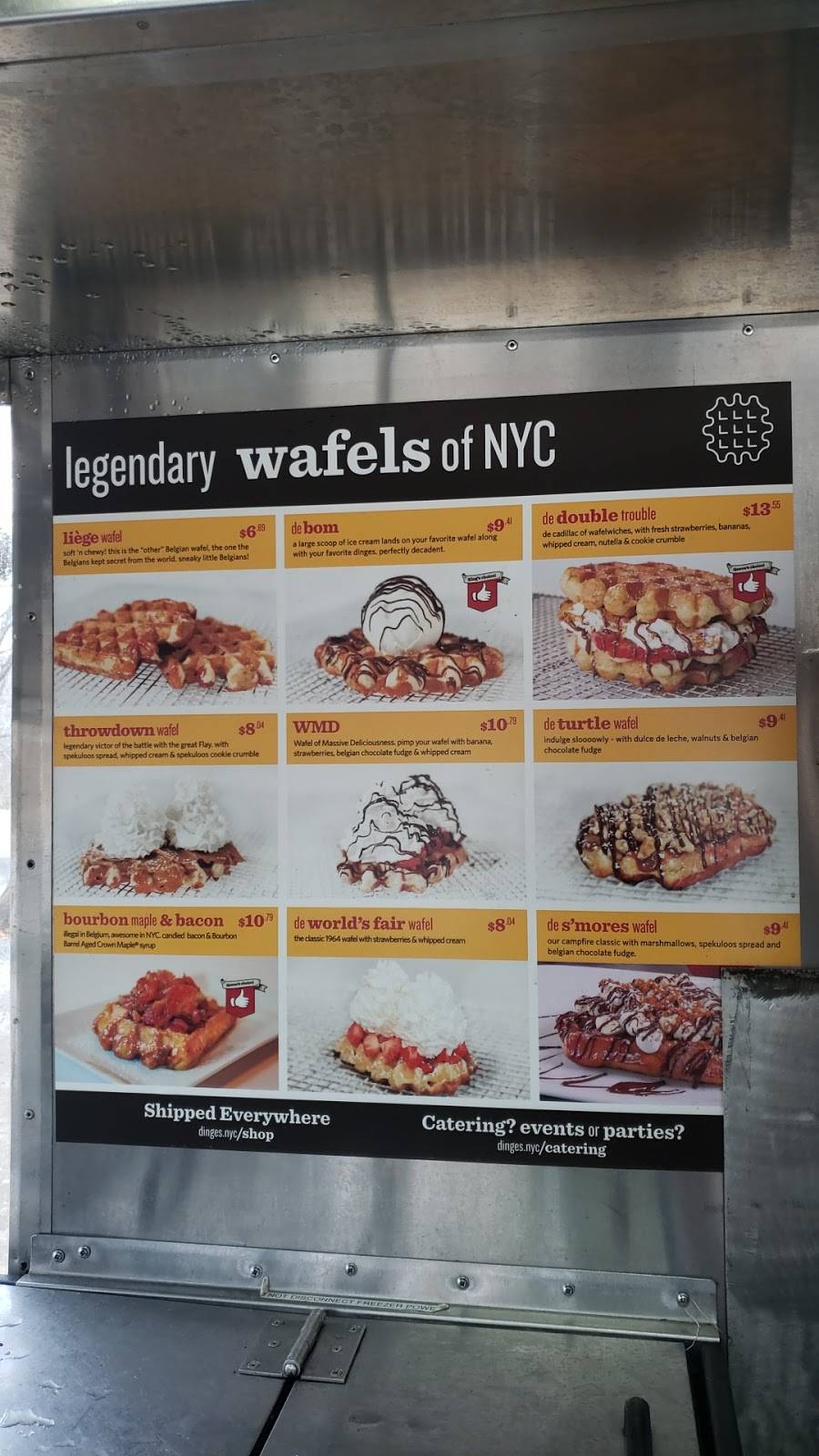 Wafels & Dinges | cafe | Central Park - Center Drive near Wollman Rink, New York, NY 10019, USA | 6462572592 OR +1 646-257-2592