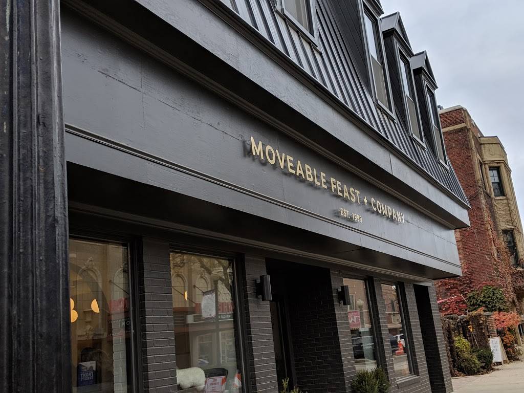 Moveable Feast + Company | restaurant | 112 N Hale St, Wheaton, IL 60187, USA | 6308683777 OR +1 630-868-3777