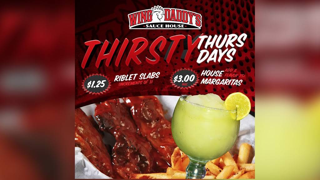 wing daddy's sauce house specials