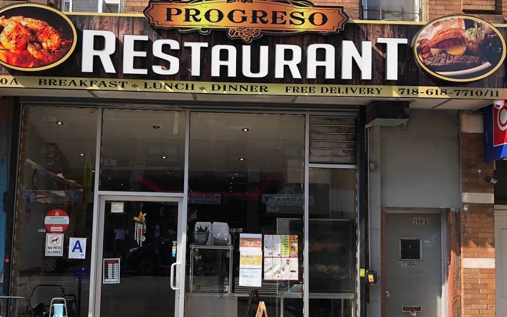 El Progreso | restaurant | 100A Marcus Garvey Blvd, Brooklyn, NY 11206, USA | 7186187710 OR +1 718-618-7710