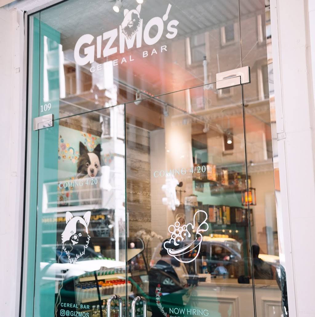 Gizmos Cereal Bar | restaurant | 215 W 6th St #109, Los Angeles, CA 90014, USA | 2133725595 OR +1 213-372-5595