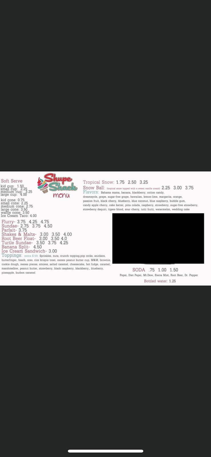 Shupe Shack | restaurant | 118 E Collins St, Mendon, IL 62351, USA | 2174304508 OR +1 217-430-4508