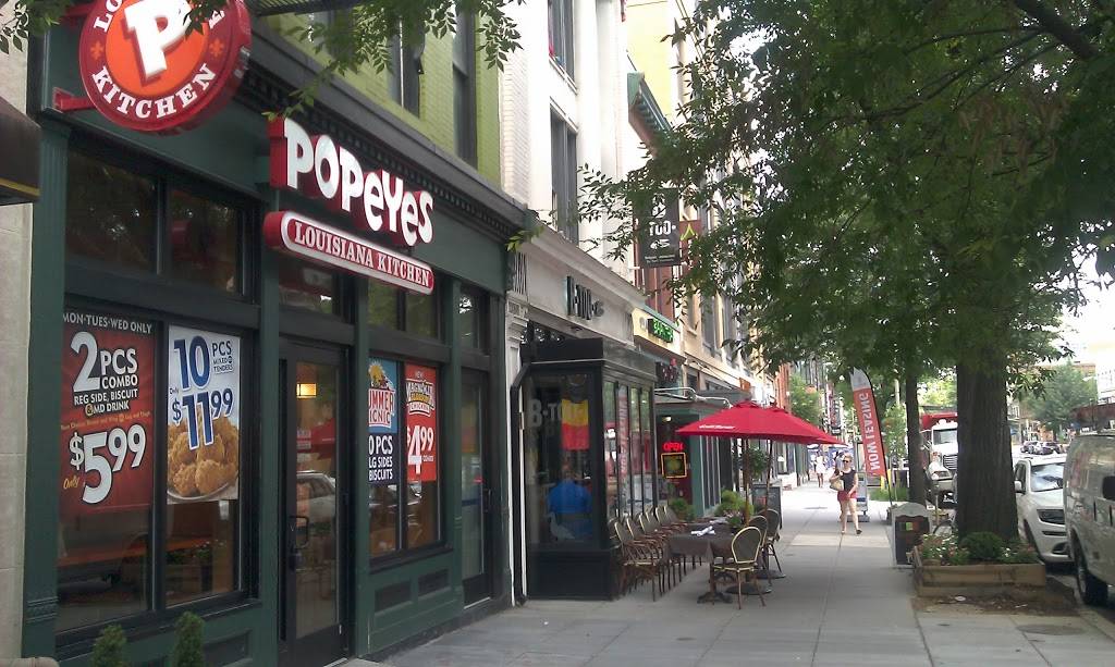 Popeyes Louisiana Kitchen | restaurant | 1322 14th St NW, Washington, DC 20005, USA | 2025066690 OR +1 202-506-6690