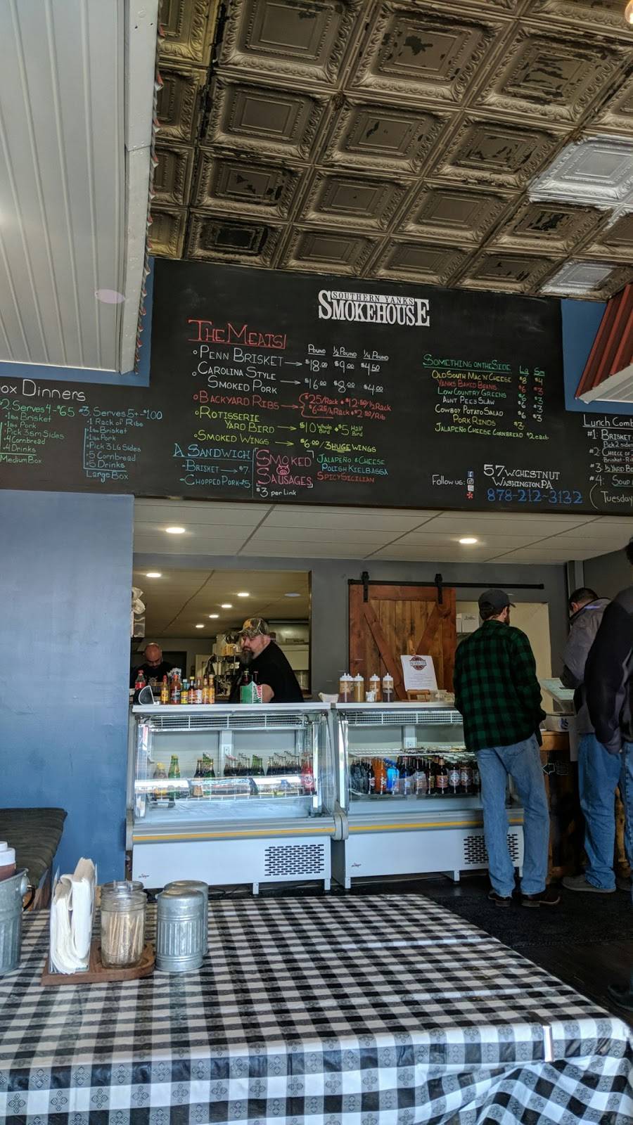 Southern Yanks Smokehouse 57 W Chestnut St, Washington, PA 15301, USA