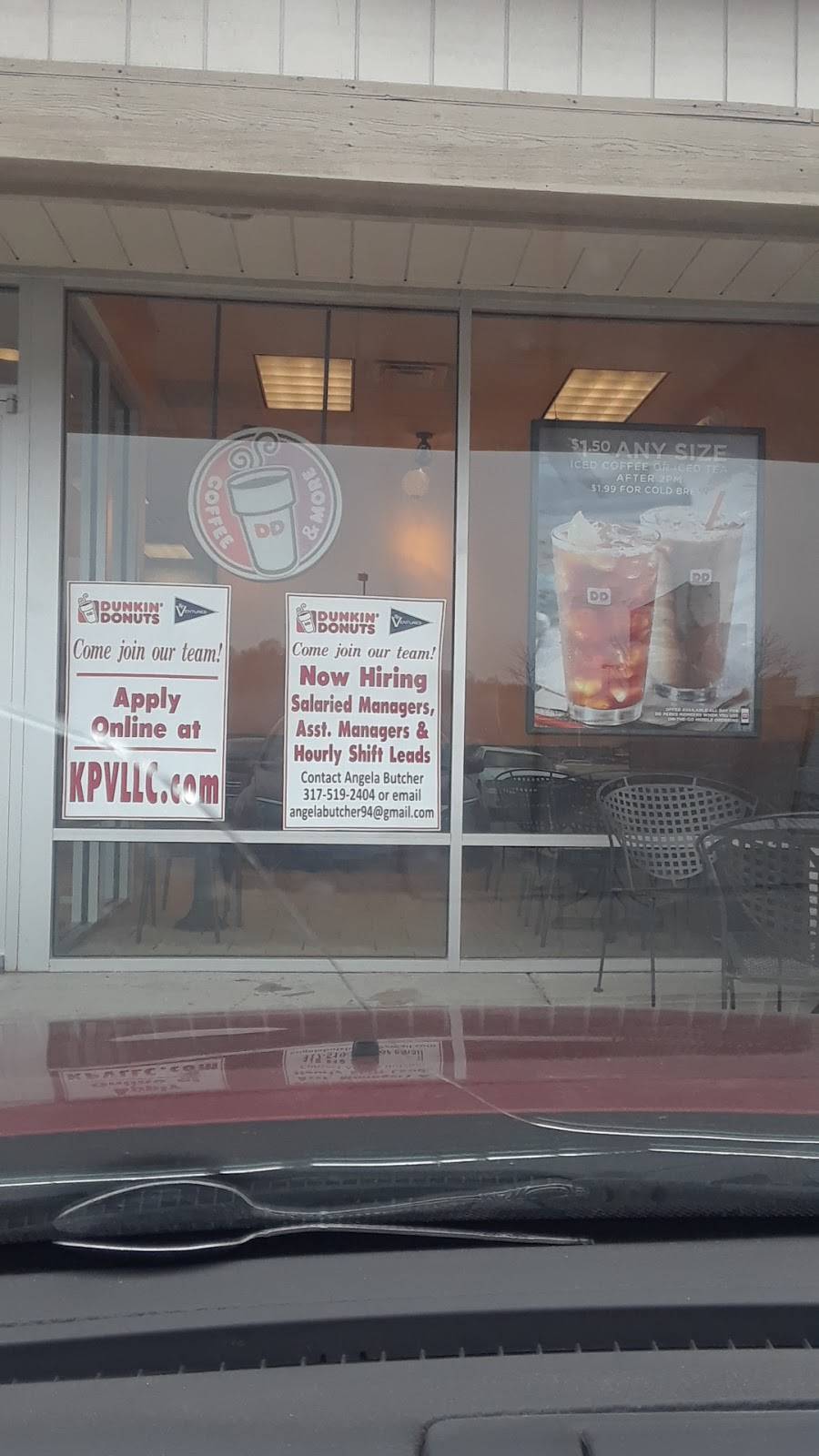 Dunkin | cafe | 9926 E 79th St, Indianapolis, IN 46256, USA | 3174367714 OR +1 317-436-7714