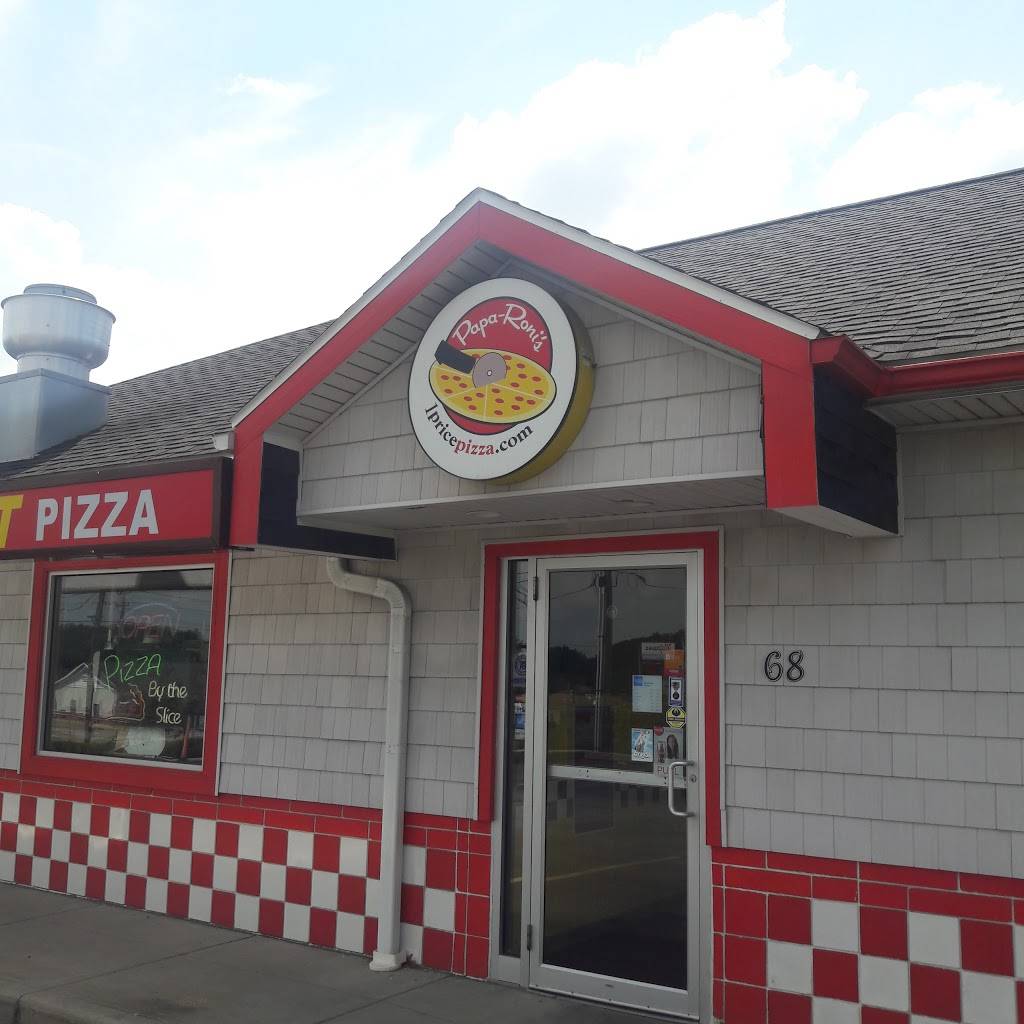 Papa Roni's Pizza & Ice Cream Restaurant 68 W State St, Barberton