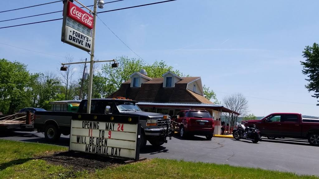 Forrys Drive In | restaurant | 930 Alpine Rd, Wellsville, PA 17365, USA | 7172921207 OR +1 717-292-1207