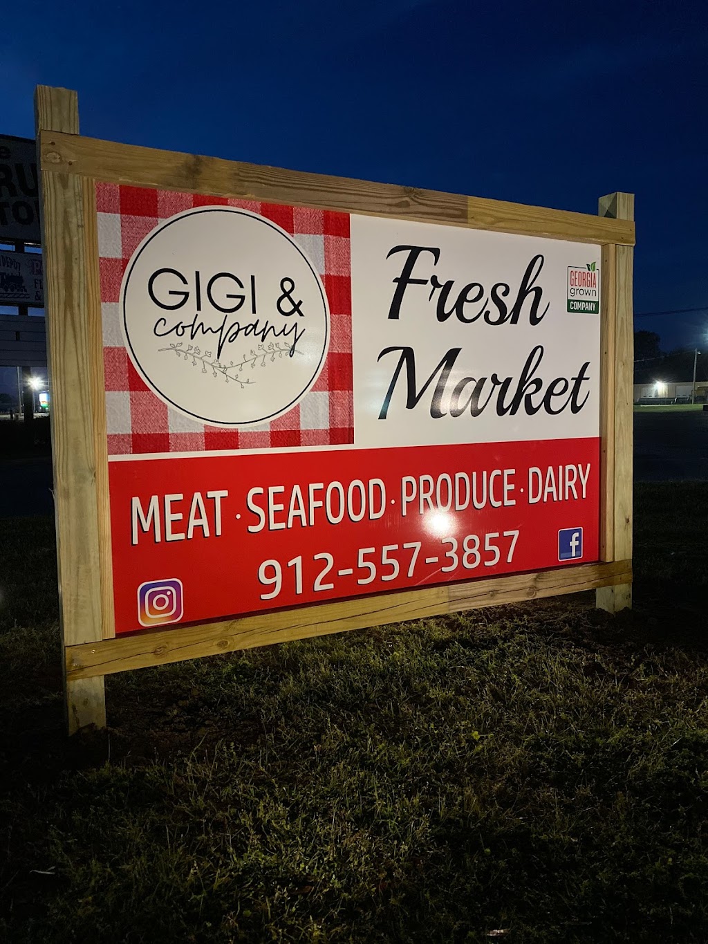 Gigi & Company Fresh Market | meal takeaway | 218 S Main St, Reidsville, GA 30453, USA | 9125573857 OR +1 912-557-3857