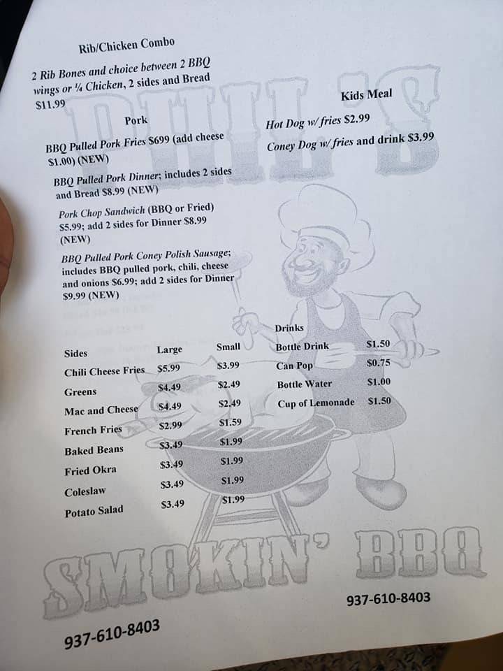 Phils Smokin Bbq Restaurant 4347 W Third St Dayton Oh 45417 Usa 3054