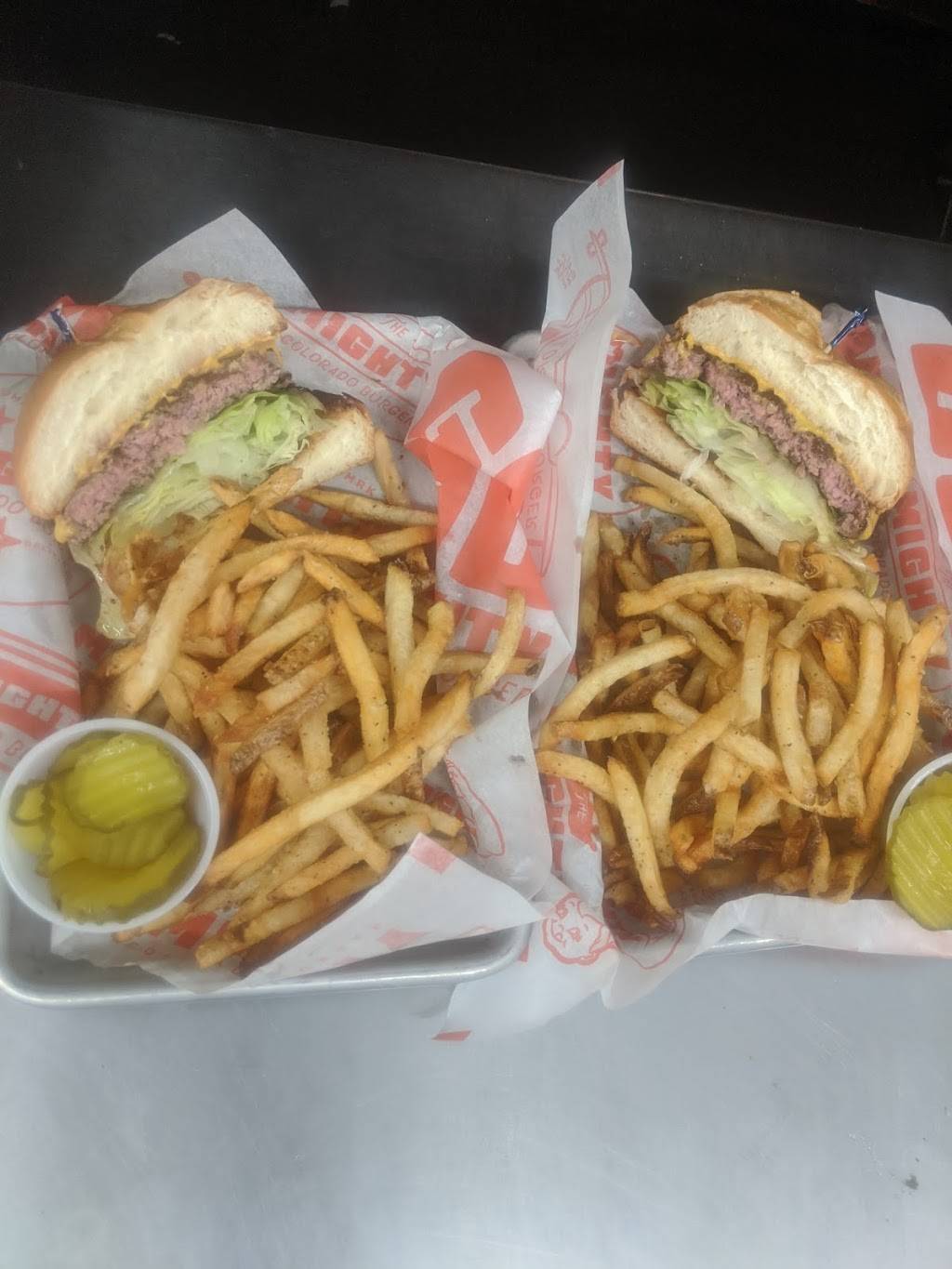 The Mighty Burger | restaurant | 5768 Olde Wadsworth Blvd, Arvada, CO 80002, USA | 3034332739 OR +1 303-433-2739