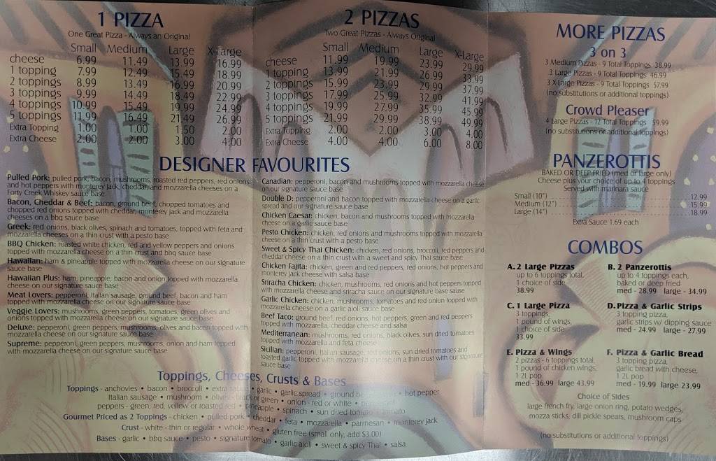 Pizza by design | restaurant | 14091 Belmont Rd, Belmont, ON N0L 1B0, Canada | 5196442211 OR +1 519-644-2211