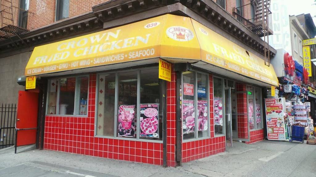 Crown Fried Chicken & Pizza | restaurant | 3216, 339 Myrtle Ave, Brooklyn, NY 11205, USA | 7182220151 OR +1 718-222-0151