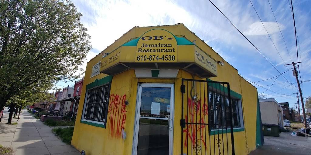 OBs Jamaican Restaurant | restaurant | 1000 W 2nd St, Chester, PA 19013, USA | 6108744530 OR +1 610-874-4530