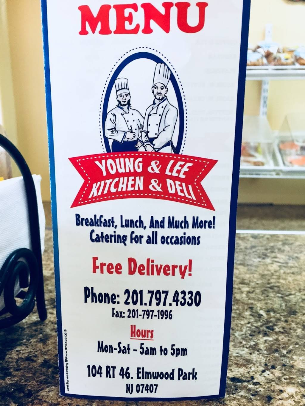 Young & Lee Kitchen & Deli | restaurant | 104 US-46, Elmwood Park, NJ 07407, USA | 2017974330 OR +1 201-797-4330