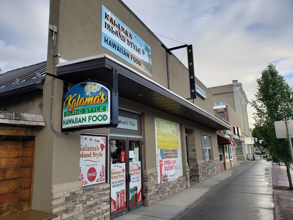 Kalamas Island Style Hawaiian Food | restaurant | 61 S Main St, Ephraim, UT 84627, USA | 4352833577 OR +1 435-283-3577