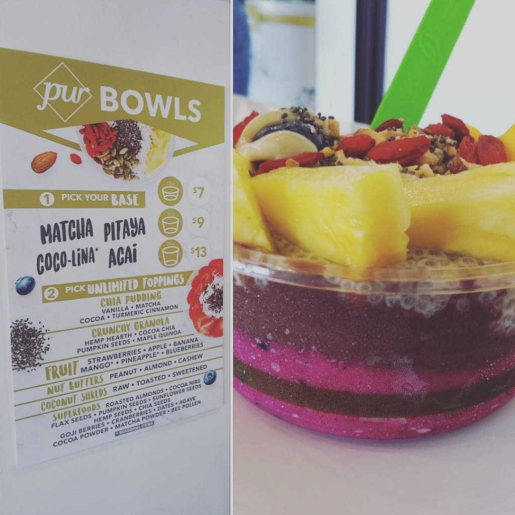 pur Bowls Acai Bowls 16051 Brookhurst St Ste D, Fountain Valley, CA