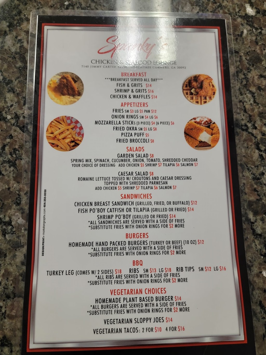 Spankys Chicken & Seafood Lounge 2 | restaurant | 7140 Jimmy Carter Blvd, Peachtree Corners, GA 30092, USA