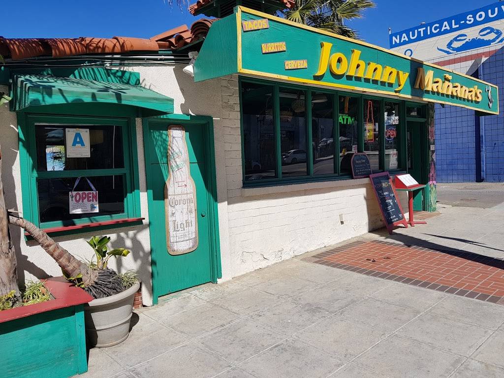 Johnny Mananas | restaurant | 308 Mission Ave, Oceanside, CA 92054, USA | 7607219999 OR +1 760-721-9999