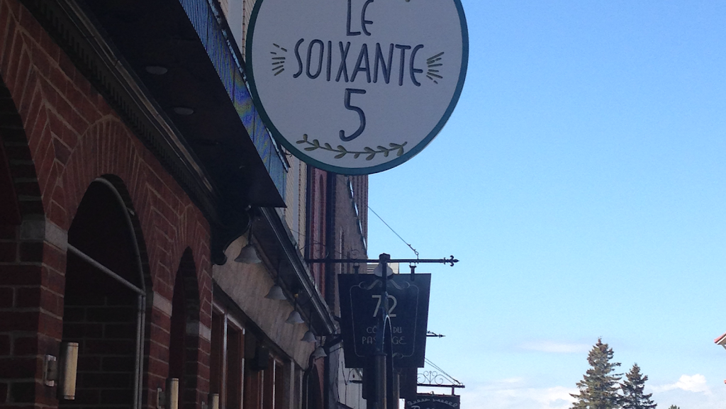 Le Soixante 5 | restaurant | 78 Côte du Passage, Lévis, QC G6V 5S7, Canada | 4188386800 OR +1 418-838-6800