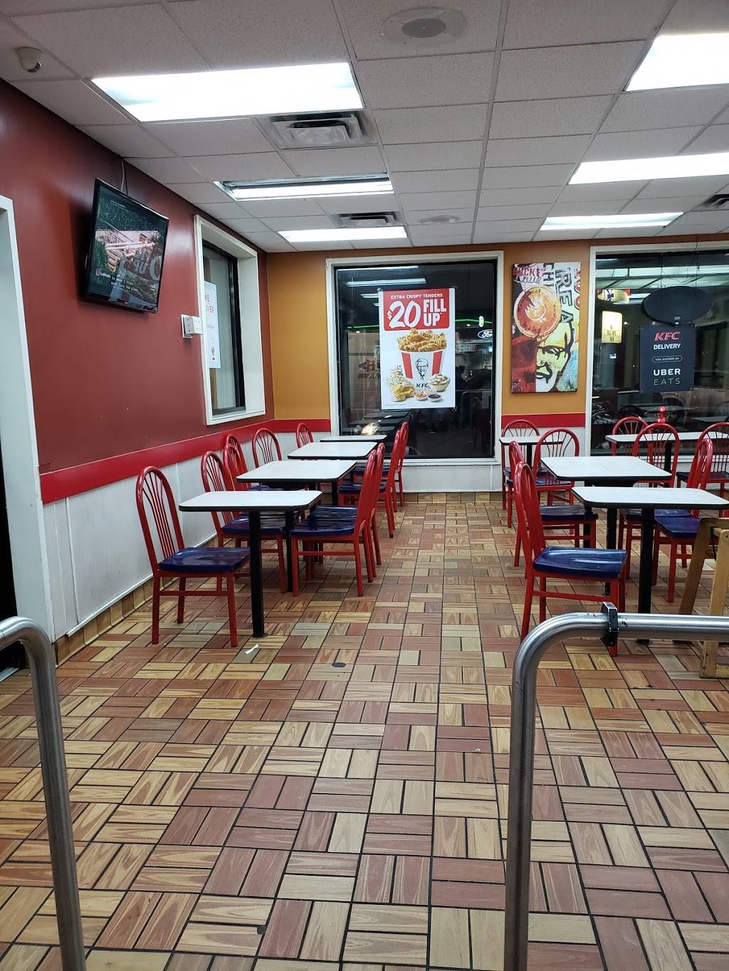 KFC | restaurant | 158-05 Union Tpke, Flushing, NY 11366, USA | 7183806153 OR +1 718-380-6153