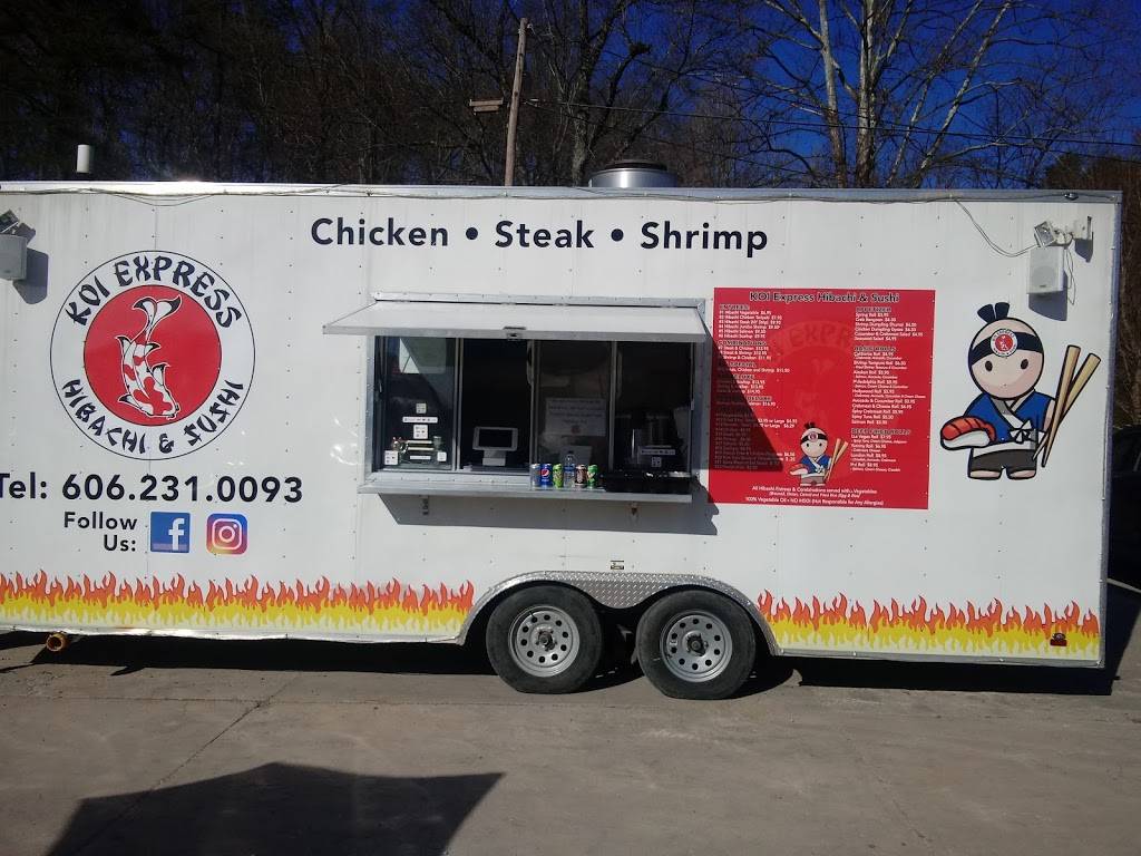 Koi Express Food truck 1224 N Main St, London, KY 40741, USA