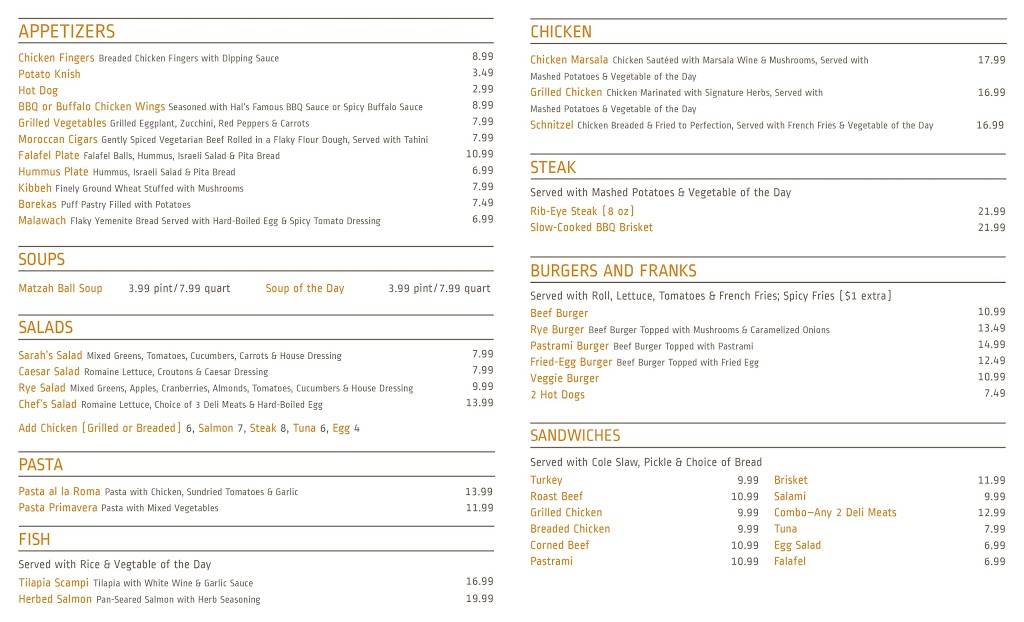 Rye Deli & Catering | restaurant | 779 Mountain Ave, Springfield Township, NJ 07081, USA | 9735648144 OR +1 973-564-8144