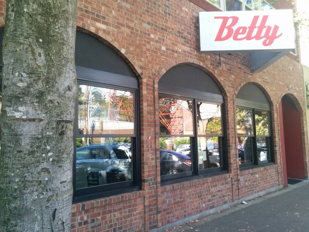 Betty | restaurant | 1507 Queen Anne Ave N, Seattle, WA 98109, USA | 2063523773 OR +1 206-352-3773