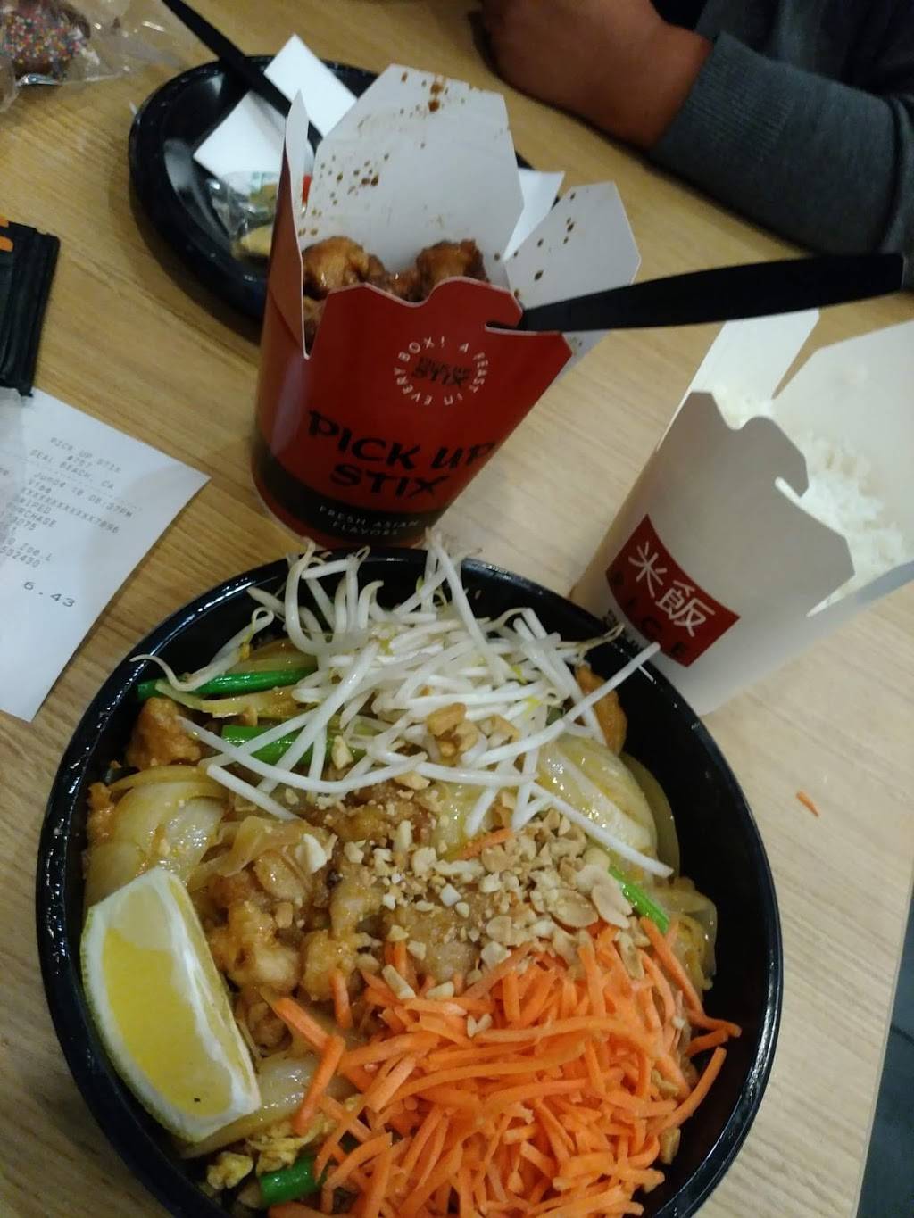 Pick Up Stix Fresh Asian Flavors Meal takeaway 12430 Seal Beach