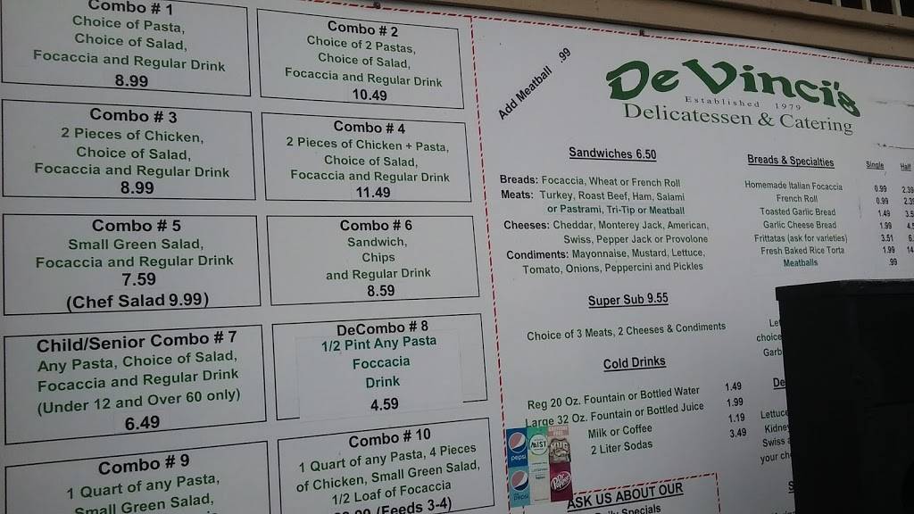 De Vincis Delicatessen | meal takeaway | 7925 Thornton Rd, Stockton, CA 95209, USA | 2094741156 OR +1 209-474-1156