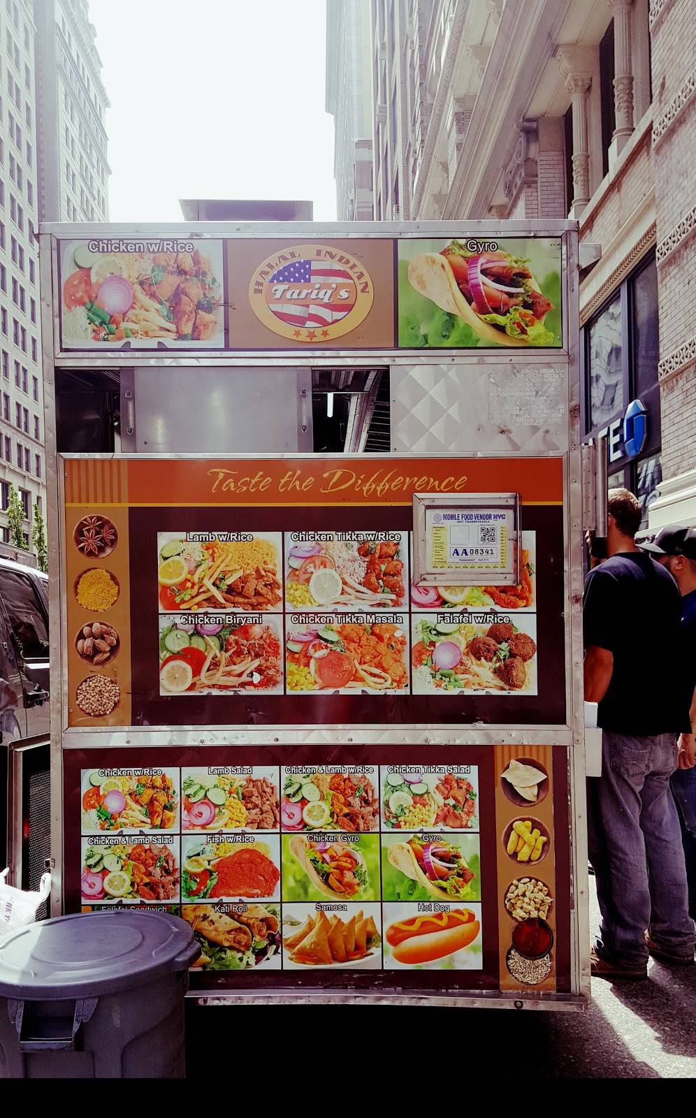 Tariqs #1 Halal Food Cart | restaurant | 240 Park Ave S, New York, NY 10003, USA | 3477572736 OR +1 347-757-2736