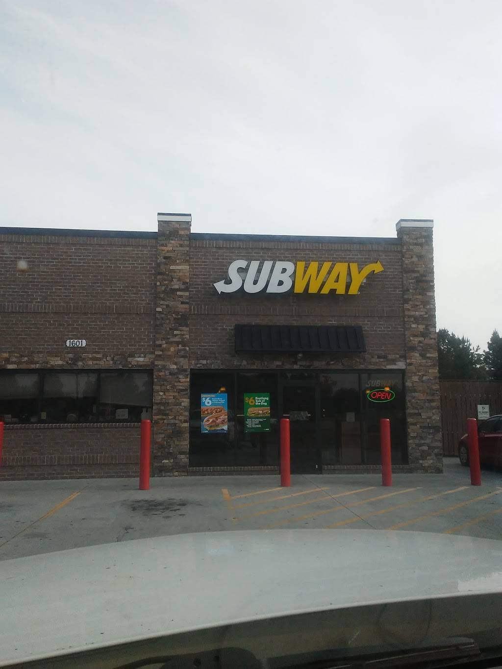 Subway Restaurant 1601 Wiley Lewis Rd, Greensboro, NC 27406, USA