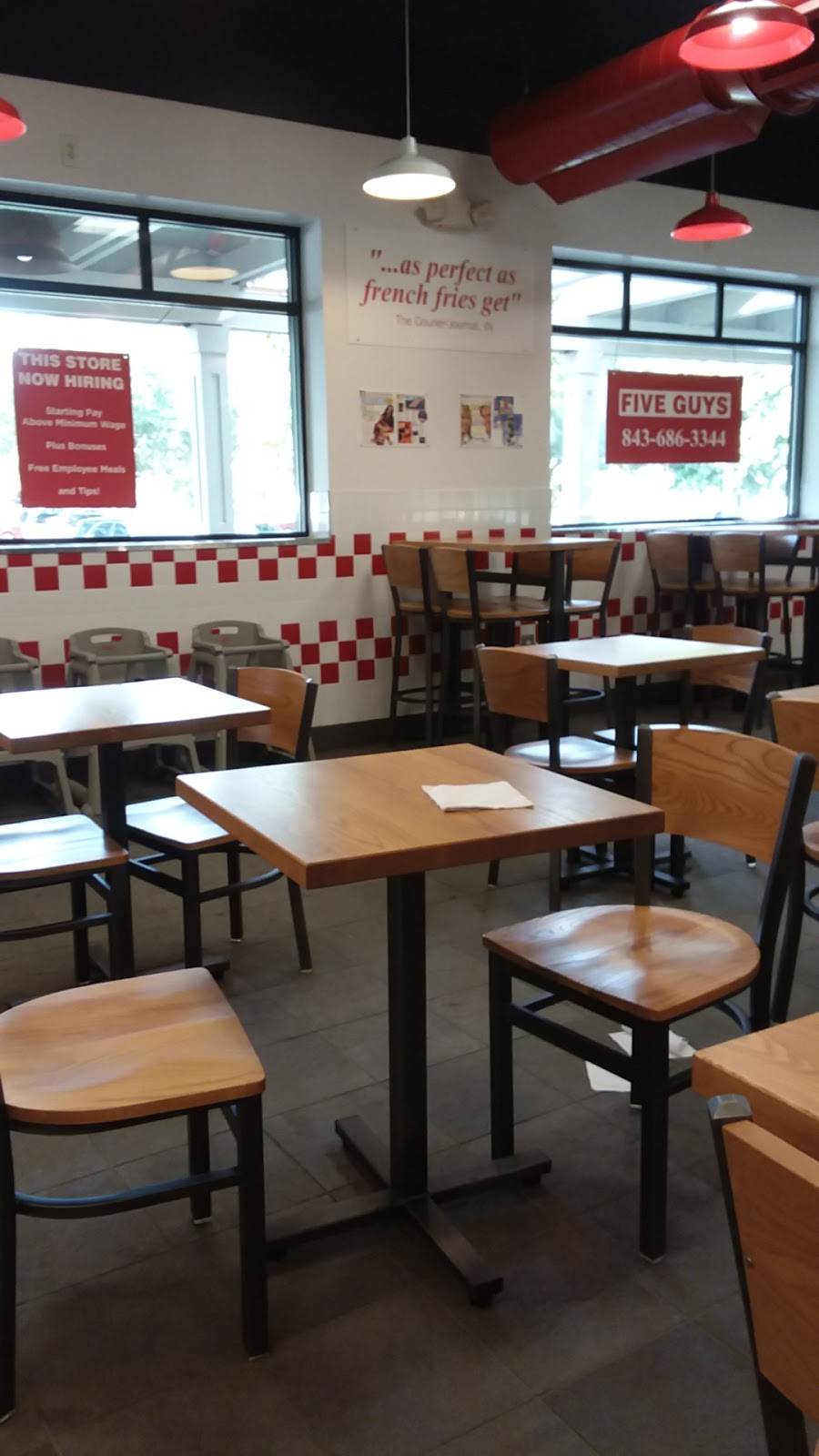 Five Guys | meal takeaway | 11 Palmetto Bay Rd, Hilton Head Island, SC 29928, USA | 8436863344 OR +1 843-686-3344