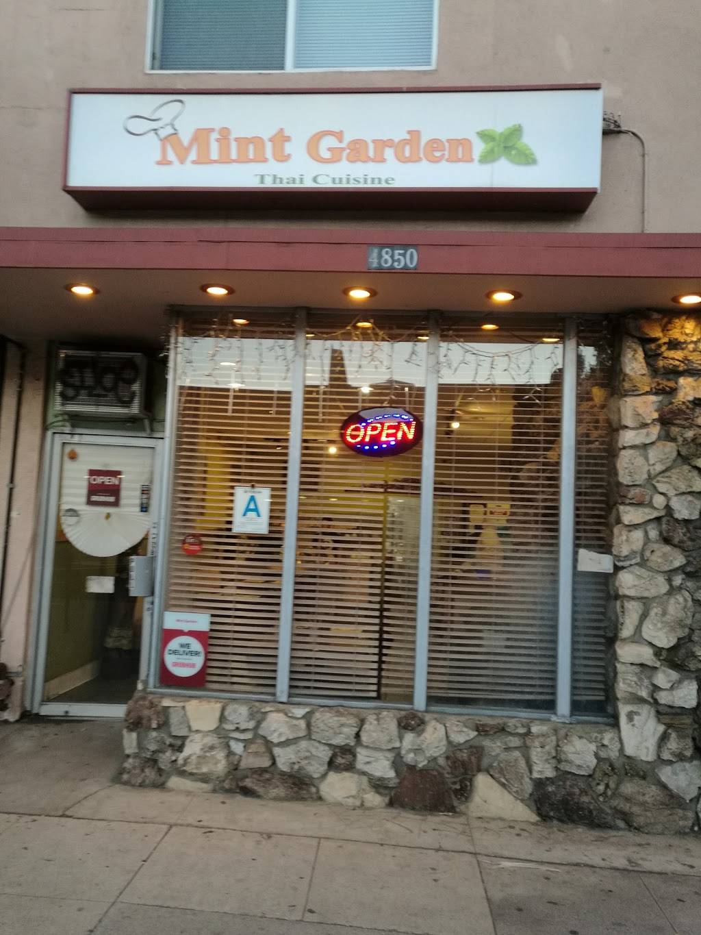 Mint Garden Thai Restaurant 4850 Van Nuys Blvd Sherman Oaks Ca