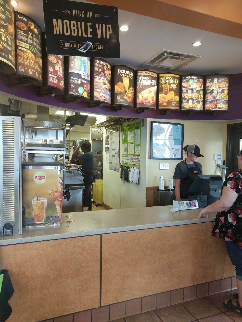 Taco Bell | meal takeaway | 121 Supercenter Dr, Calera, AL 35040, USA | 2056689006 OR +1 205-668-9006