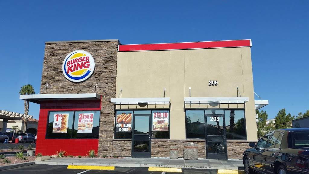 Burger King - Restaurant | 209 N Pecos Rd, Henderson, NV 89074, USA