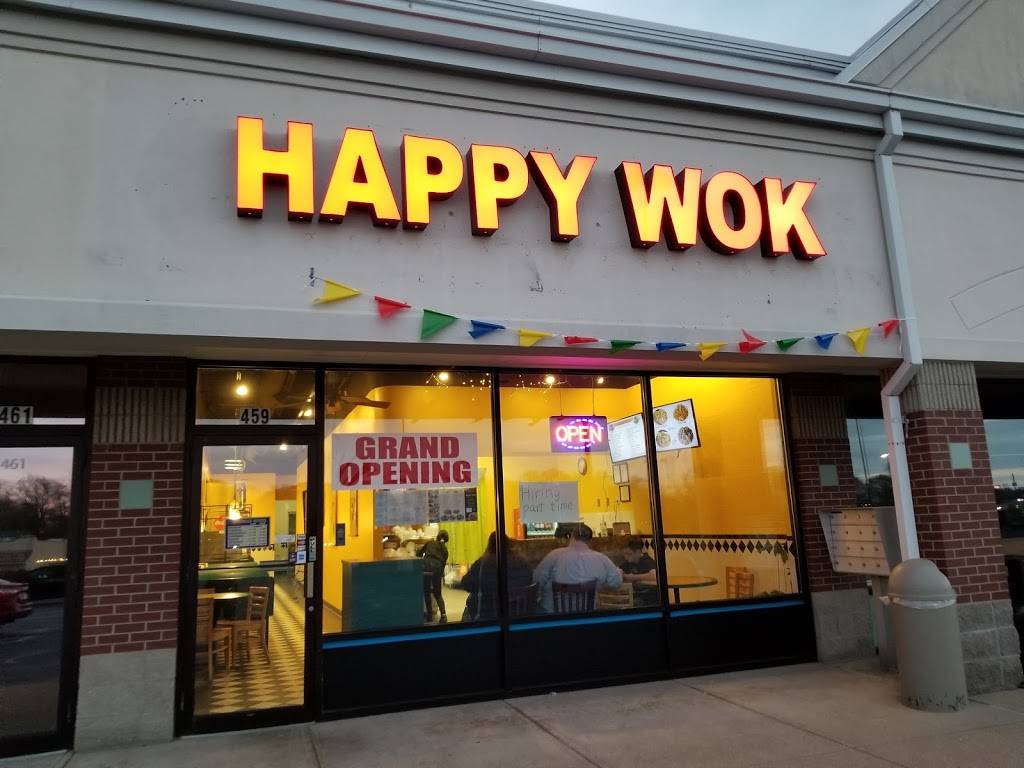 Happy Wok | restaurant | 459 Town Ctr St, Mooresville, IN 46158, United States | 3178319598 OR +1 317-831-9598