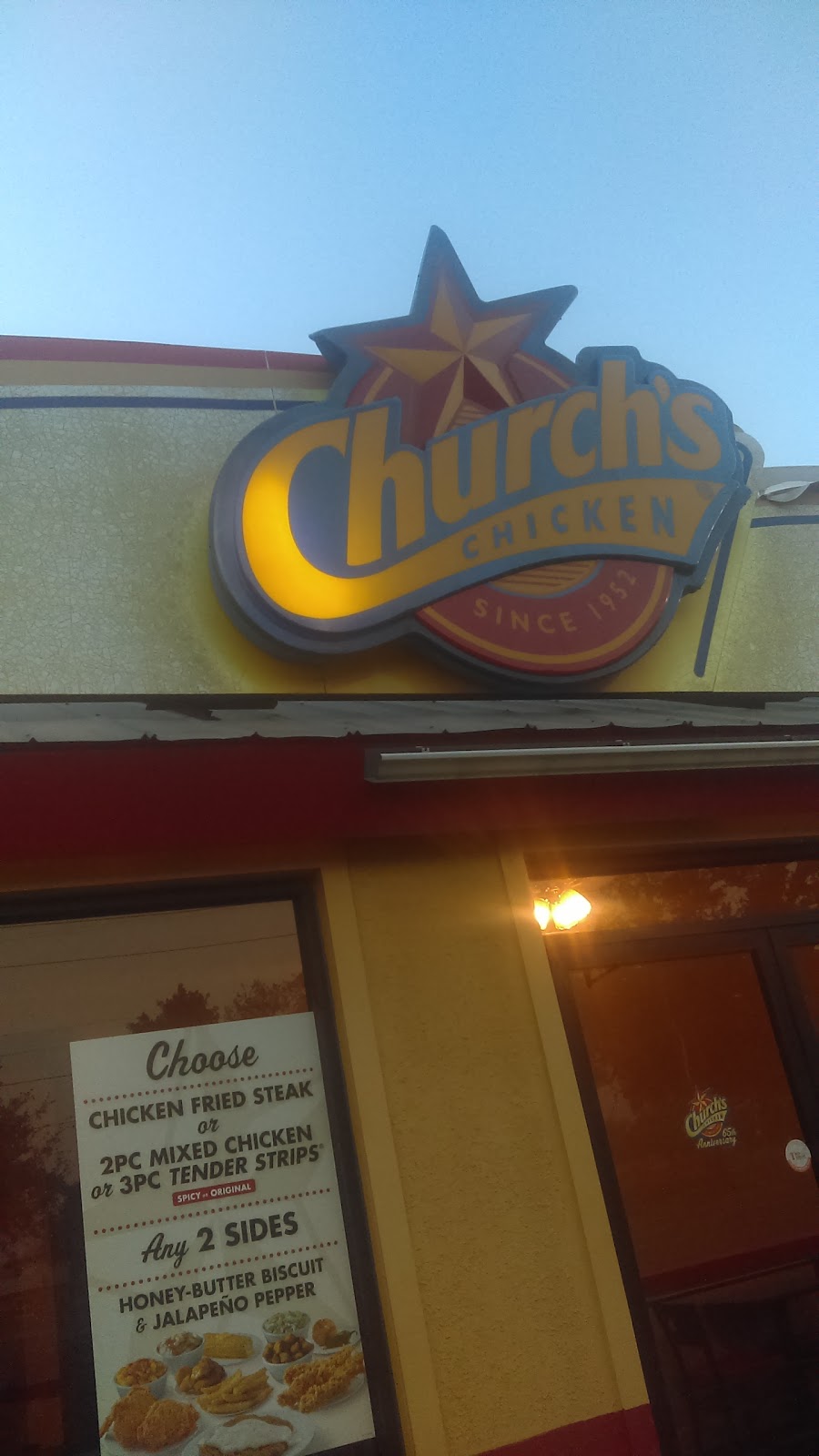 Churchs Chicken | restaurant | 304 S St Marys St, Falfurrias, TX 78355, USA | 3613255734 OR +1 361-325-5734