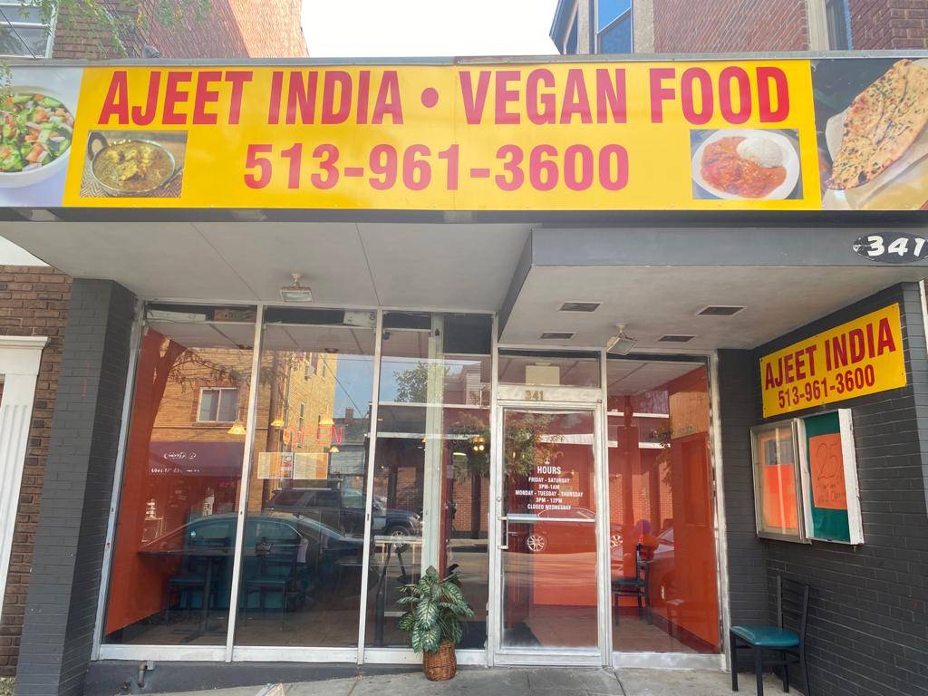 Ajeet india | restaurant | 341 Ludlow Ave, Cincinnati, OH 45220, USA | 5139613600 OR +1 513-961-3600