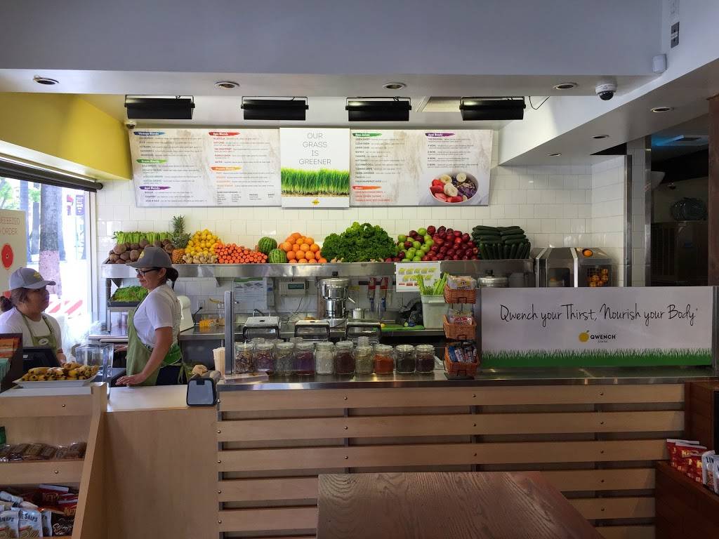 Qwench Juice Bar Restaurant 6848 Sunset Blvd, Los Angeles, CA 90028