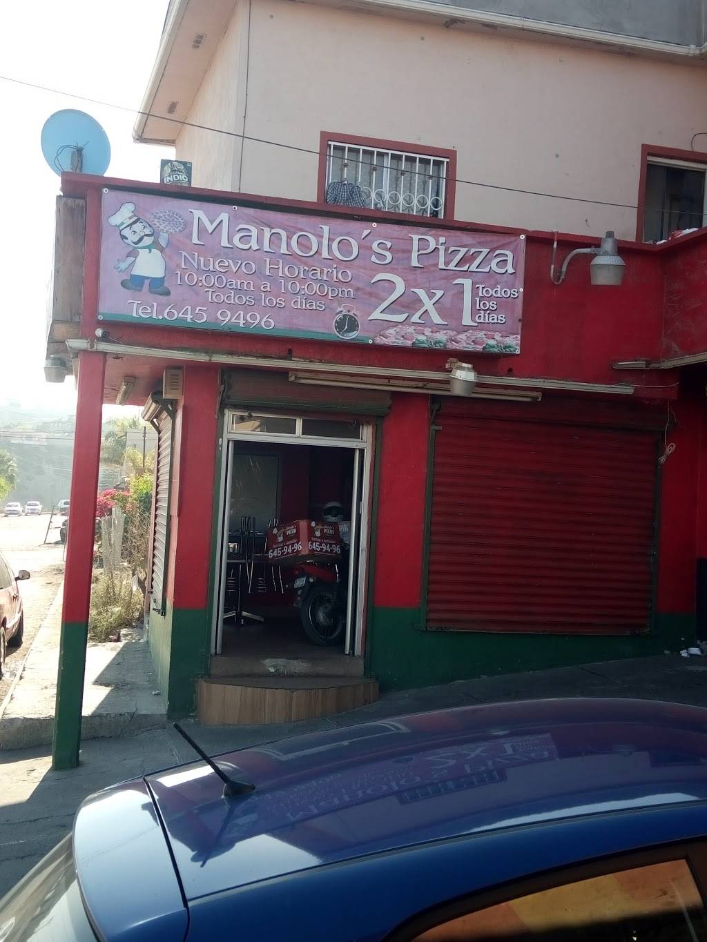 Manolos Pizza La Presa | restaurant | San Bartolo 18007, Lomas de la Presa, 22125 Tijuana, B.C., Mexico | 016646459496 OR +52 664 645 9496
