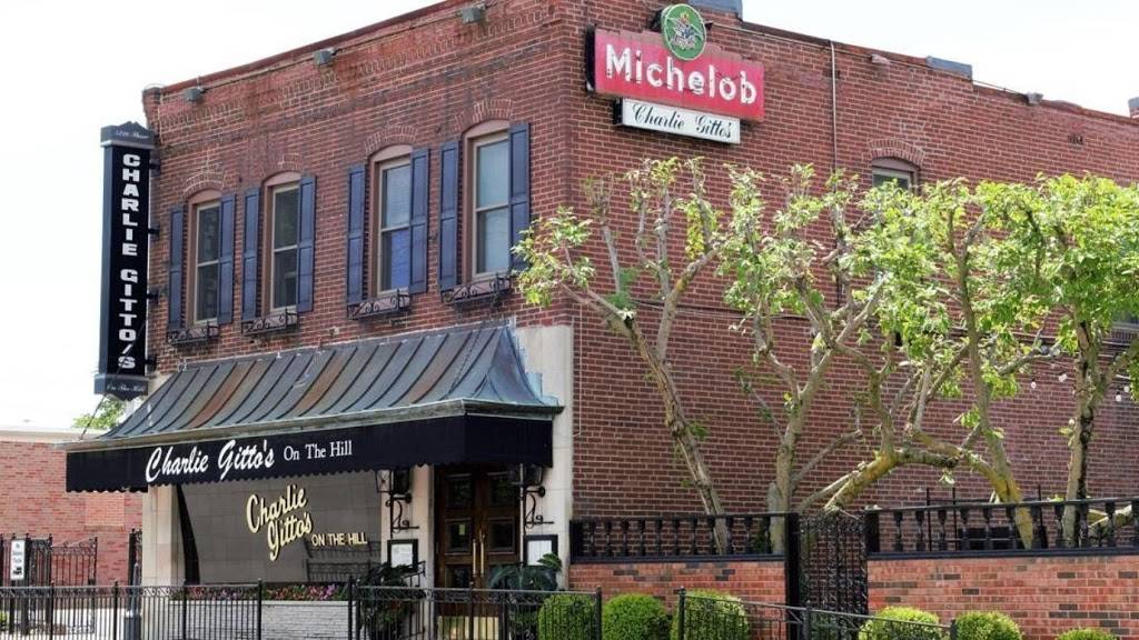 Charlie Gittos On the Hill | restaurant | 5226 Shaw Ave, St. Louis, MO 63110, USA | 3147728898 OR +1 314-772-8898