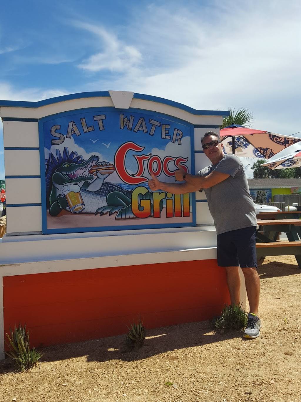 Saltwater Crocs Grill | restaurant | 205 N Ocean Shore Blvd, Flagler Beach, FL 32136, USA | 3866935081 OR +1 386-693-5081