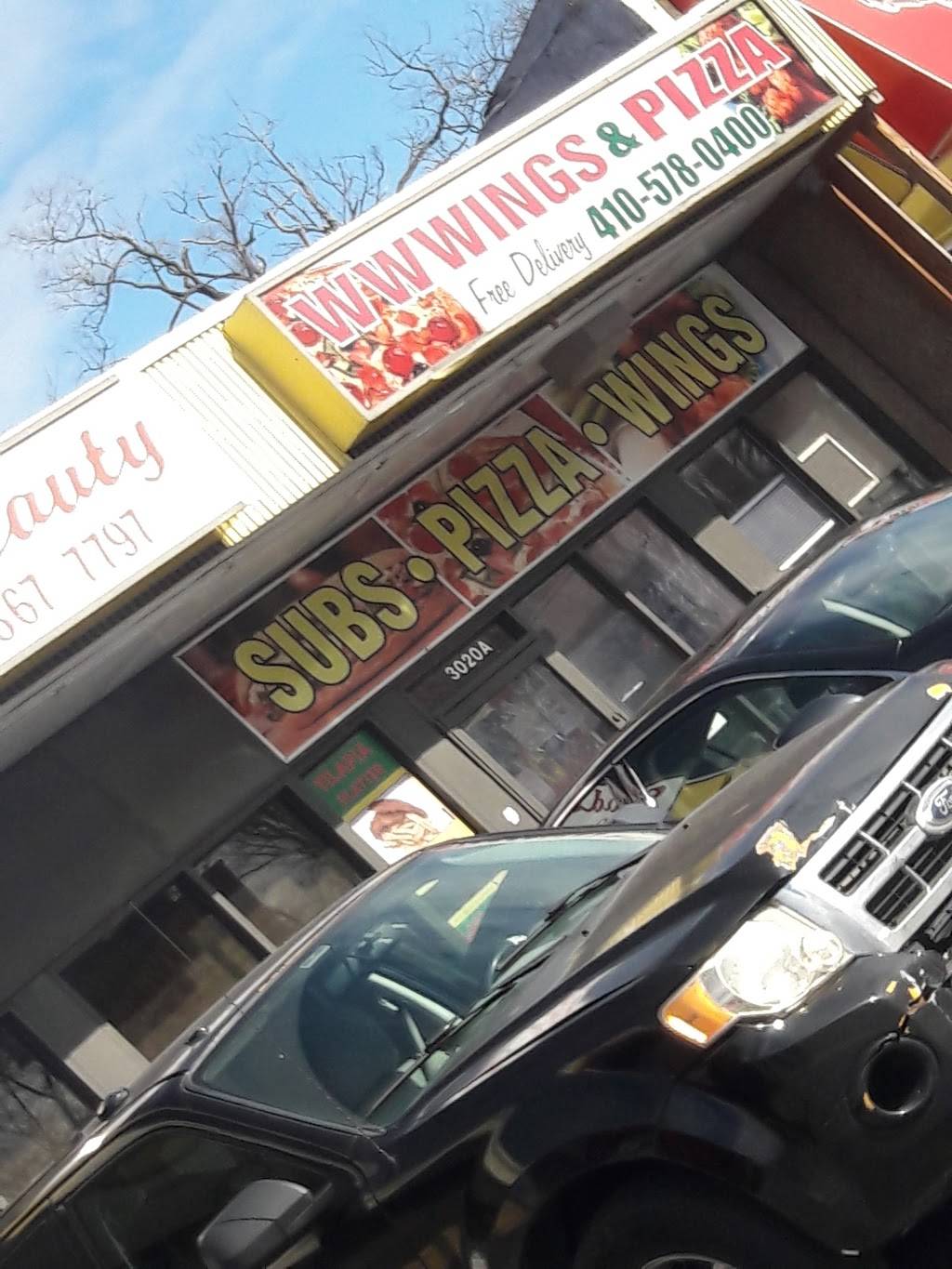 World Wide Wings & Pizza Meal delivery 3020 Liberty Heights Ave