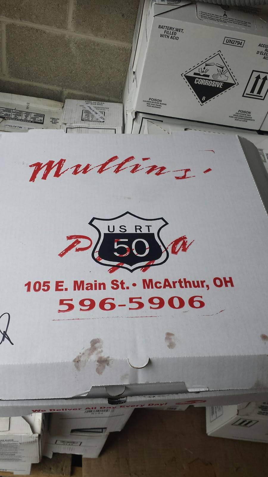 Mullins Pizza | restaurant | 105 E Main St, McArthur, OH 45651, USA | 7405965906 OR +1 740-596-5906