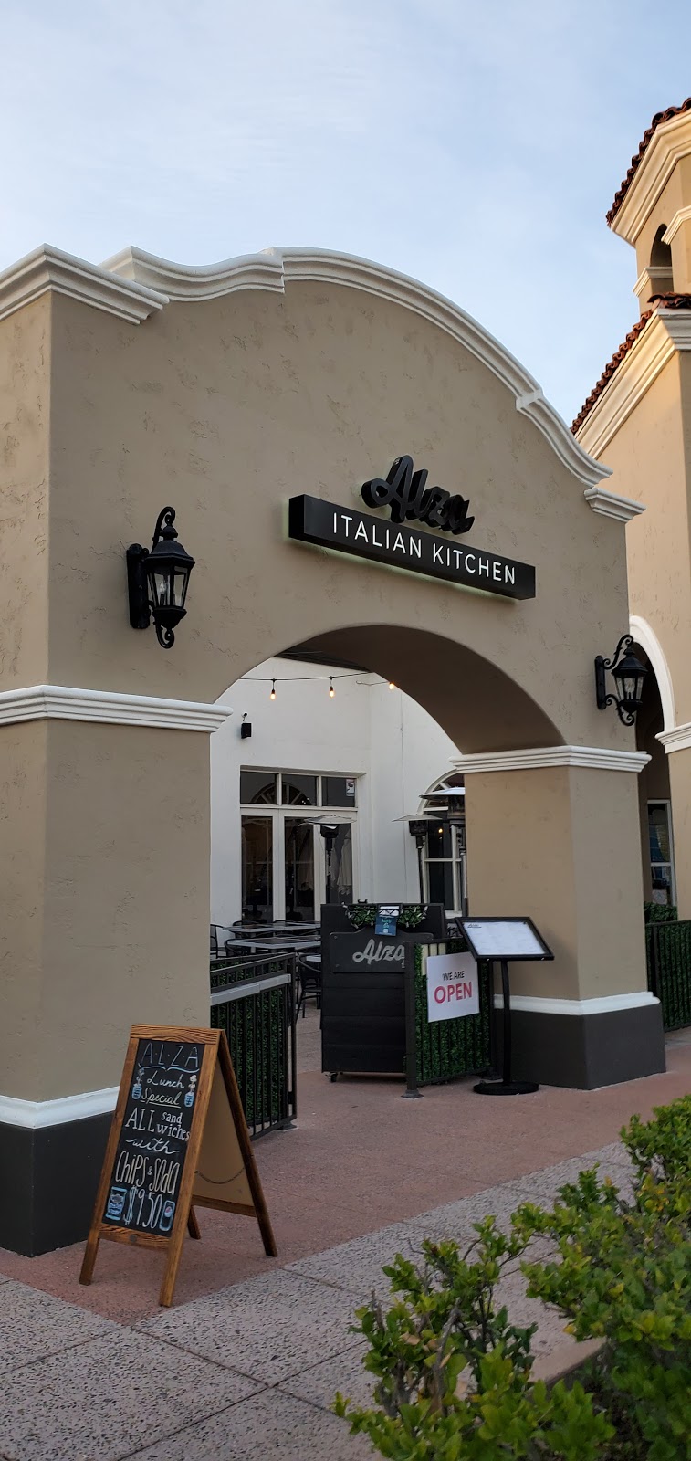 Alza Italian Kitchen | restaurant | 22411 Antonio Pkwy Suite C170, Rancho Santa Margarita, CA 92688, USA | 9497098059 OR +1 949-709-8059