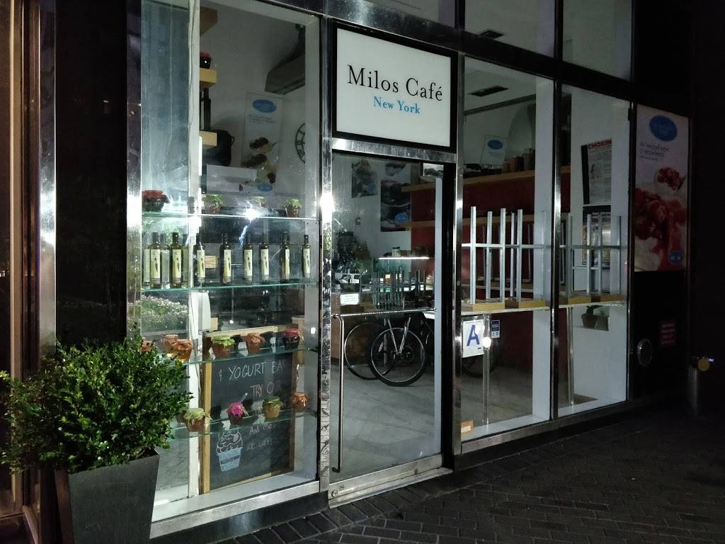 Milos Cafe | cafe | 135 W 56th St, New York, NY 10019, USA | 2125816500 OR +1 212-581-6500