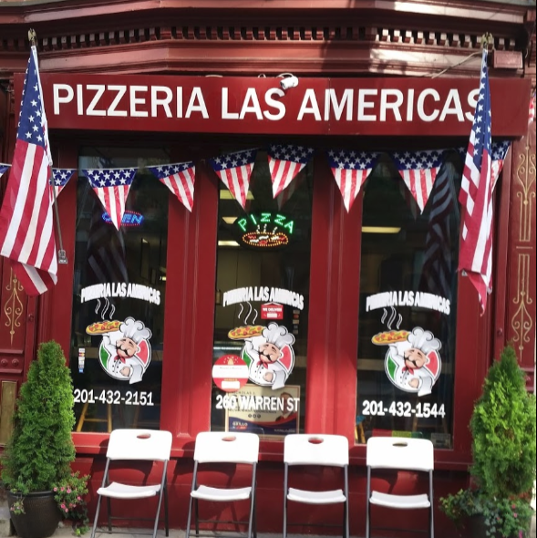 Pizzeria Las Americas | restaurant | 3713, 260 Warren St, Jersey City, NJ 07302, USA | 2014321544 OR +1 201-432-1544