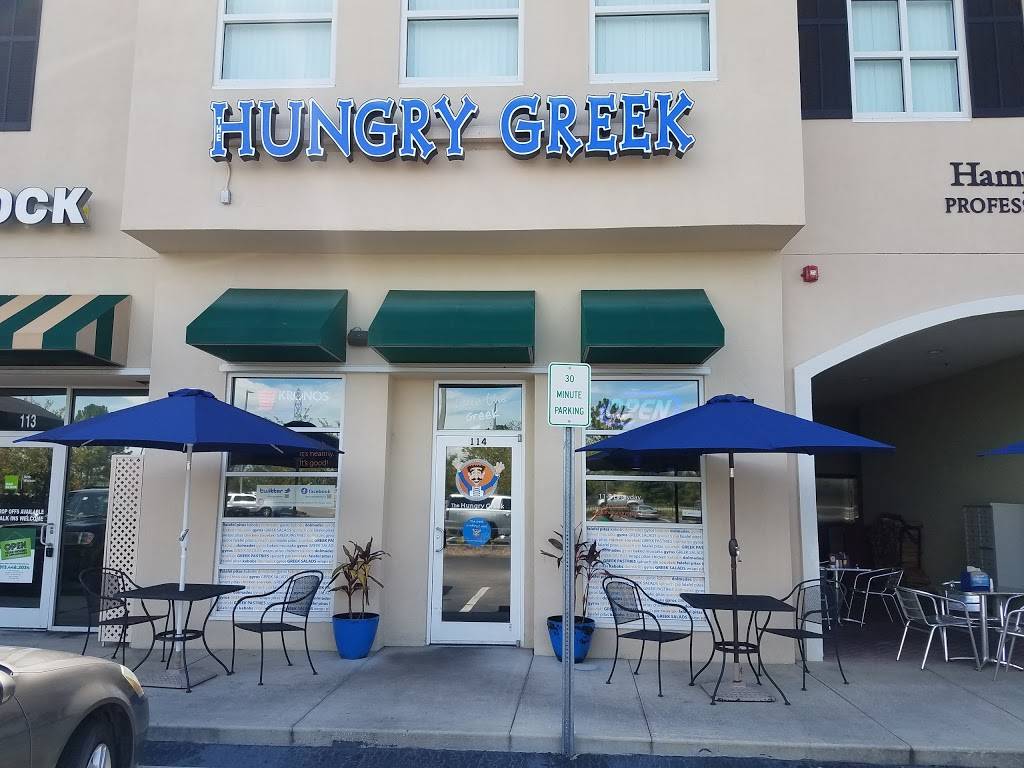 The Hungry Greek Restaurant 12950 Race Track Rd, Tampa, FL 33626, USA